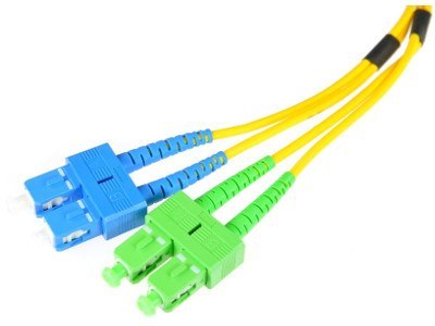 PATCHCORD ŚWIATŁOWODOWY SM SC/UPC-SC/APC DUPLEX 3m PATCHCORD ŚWIATŁOWODOWY SM SC/UPC-SC/APC DUPLEX 3m