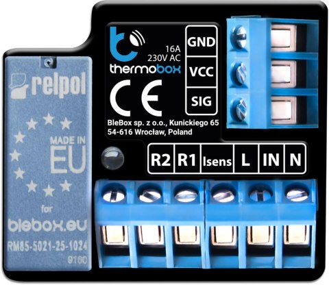 Moduł ogrzewania thermobox Blebox Moduł ogrzewania thermobox Blebox