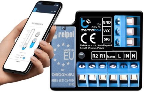 Moduł ogrzewania thermobox Blebox Moduł ogrzewania thermobox Blebox