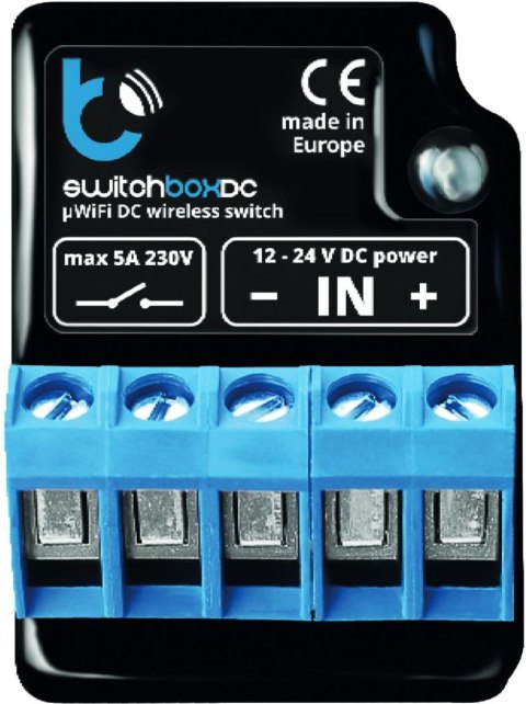 Moduł przekaźnikowy switchboxdc Blebox Moduł przekaźnikowy switchboxdc Blebox