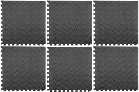 ZESTAW MAT OCHRONNYCH 60*60CM. GRUBOŚC 12MM, 6SZT. ZESTAW MAT OCHRONNYCH 60*60CM. GRUBOŚC 12MM, 6SZT.