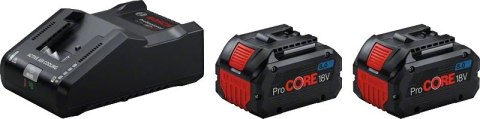 ZESTAW STARTOWY PROCORE 18V 2*8.0AH + ŁADOWARKA ZESTAW STARTOWY PROCORE 18V 2*8.0AH + ŁADOWARKA
