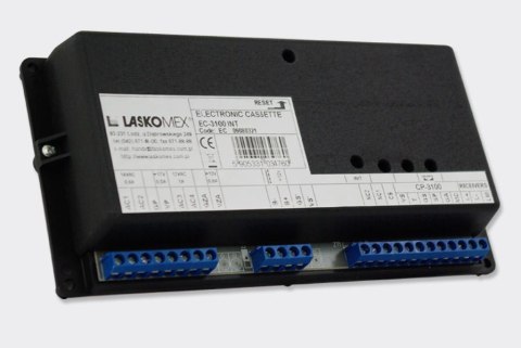 Laskomex Kaseta elektroniki EC-3100R-2 INT - do systemu obsługującego 8 wejść głównych Laskomex Kaseta elektroniki EC-3100R-2 INT - do systemu obsługującego 8 wejść głównych