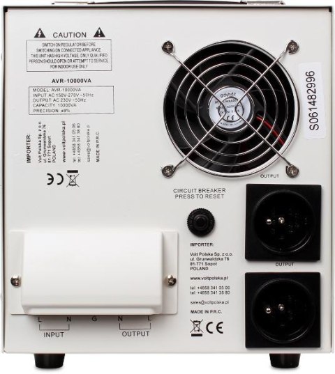 STABILIZATOR NAPIĘCIA VOLT POLSKA AVR 10000 STABILIZATOR NAPIĘCIA VOLT POLSKA AVR 10000