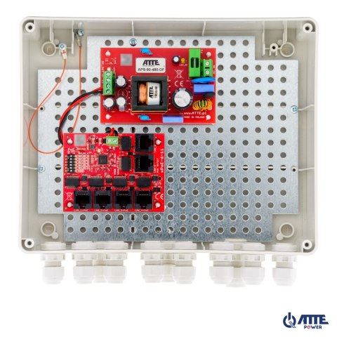 SWITCH ZEWNĘTRZNY 5-PORTOWY POE DO 5 KAMER IP ATTE IP-5-11-L2 SWITCH ZEWNĘTRZNY 5-PORTOWY POE DO 5 KAMER IP ATTE IP-5-11-L2