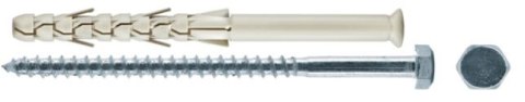 DYBEL RAMOWY ŁEB SZEŚCIOKĄTNY ARL 08/080MM DYBEL RAMOWY ŁEB SZEŚCIOKĄTNY ARL 08/080MM