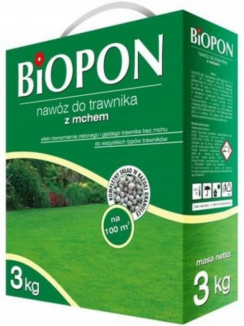 NAWÓZ - DO . TRAWNIKA Z MCHEM 3 KG NAWÓZ - DO . TRAWNIKA Z MCHEM 3 KG