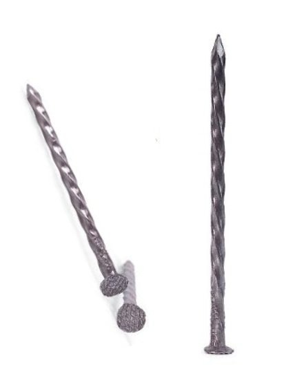 GWOŹDZIE KWADRATOWE SKRĘCANE OCYNKOWANE 5.0*150MM GWOŹDZIE KWADRATOWE SKRĘCANE OCYNKOWANE 5.0*150MM