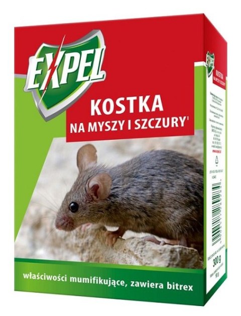 KOSTKA NA MYSZY I SZCZURY 300G KOSTKA NA MYSZY I SZCZURY 300G