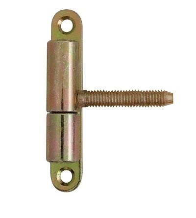 ZAWIAS WKRĘCANY OCYNKOWANY ŻÓŁTY 15*50MM /2SZT/ ZAWIAS WKRĘCANY OCYNKOWANY ŻÓŁTY 15*50MM /2SZT/