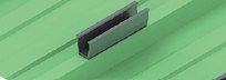Mostek Trapezowy na Wpust przesuwny M8 L:400mm z EPDM Mostek Trapezowy na Wpust przesuwny M8 L:400mm z EPDM