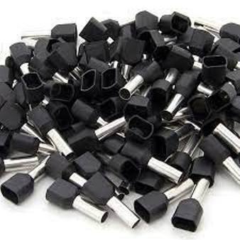 Tulejka kablowa podwójna 2x10mm opak: 100szt Tulejka kablowa podwójna 2x10mm opak: 100szt