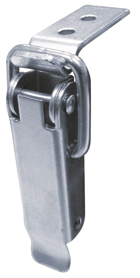 ZAMKNIĘCIE DO SKRZYŃ OCYNKOWANE Z HAKIEM TYPU D 130*30MM ZAMKNIĘCIE DO SKRZYŃ OCYNKOWANE Z HAKIEM TYPU D 130*30MM