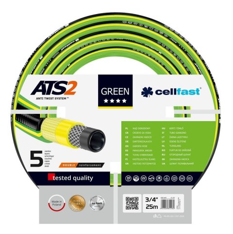 WĄŻ OGRODOWY GREEN ATS 3/4 25MB WĄŻ OGRODOWY GREEN ATS 3/4 25MB